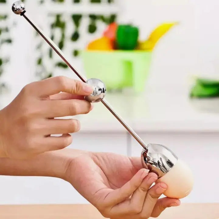 Easy Crack Stainless Steel Egg Cracker