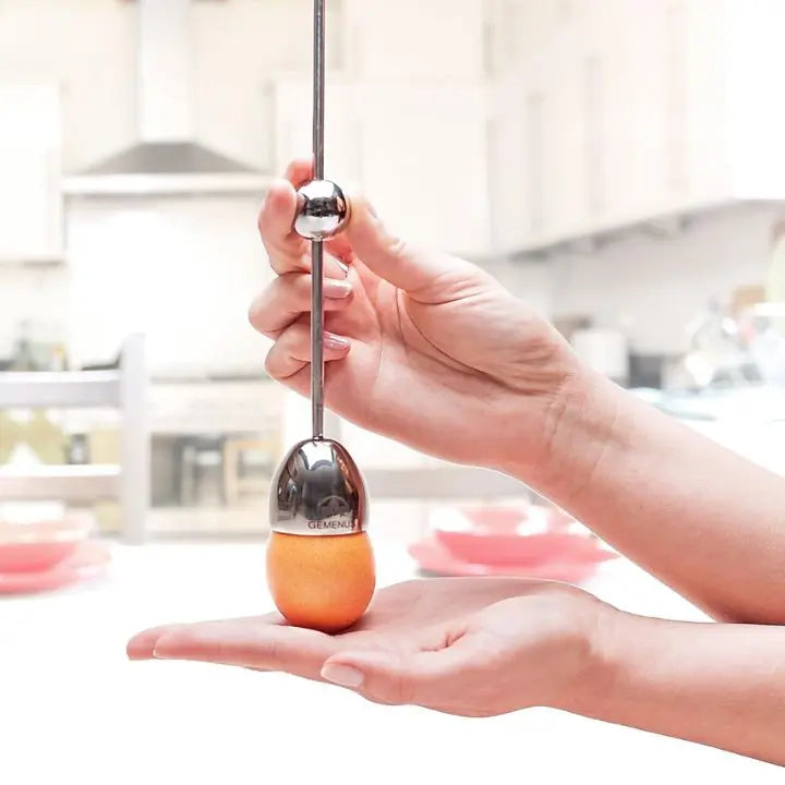 Easy Crack Stainless Steel Egg Cracker