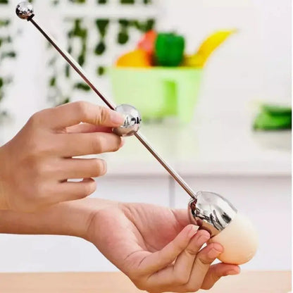 Easy Crack Stainless Steel Egg Cracker