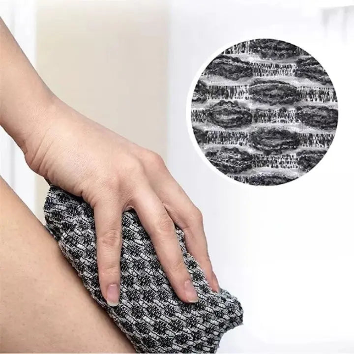 Gentle Exfoliating Bath Towel for Face and Body Care