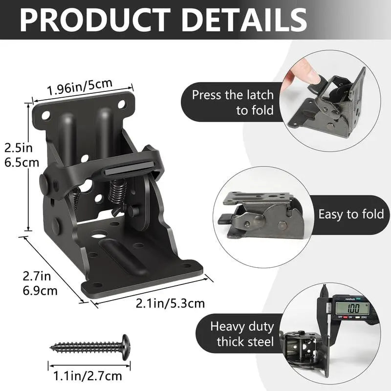 Portable Metal Table Leg Support