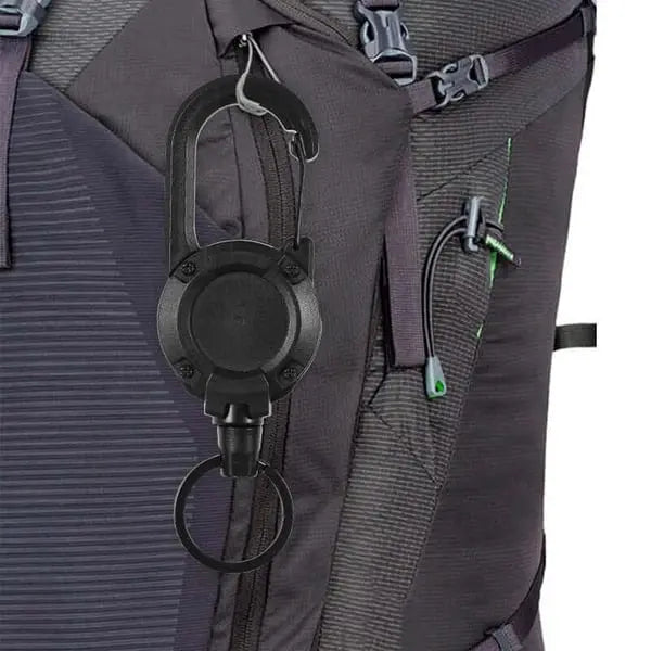 Practical Keychain with Extendable Cable