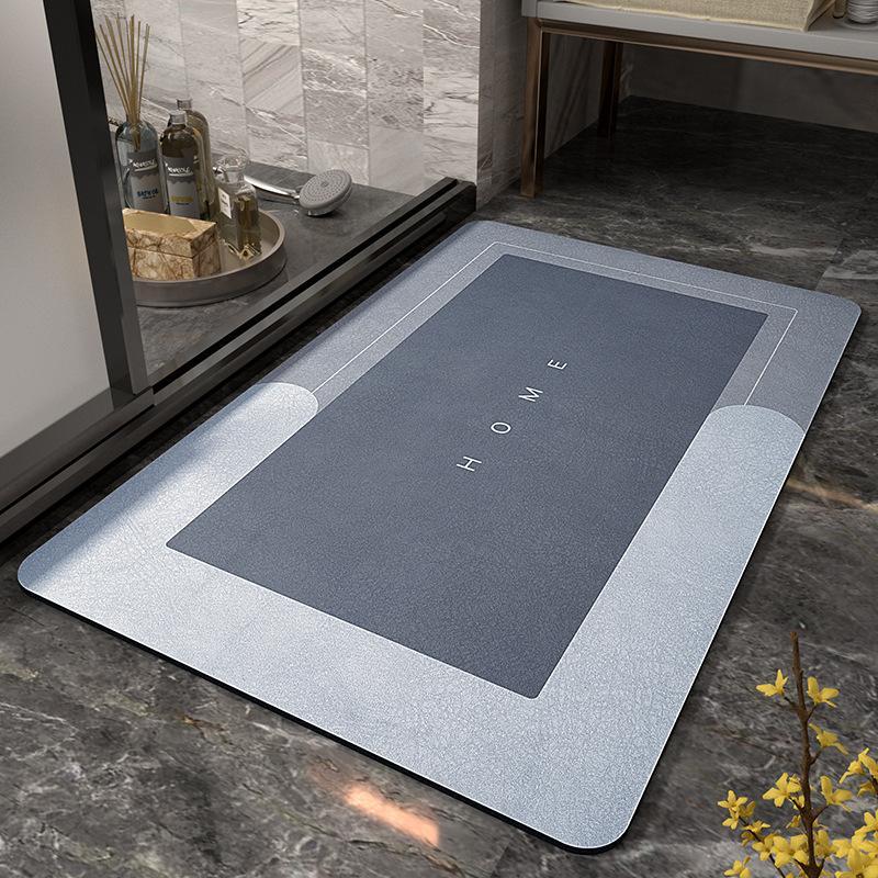 Plush Non-Slip Bathroom Floor Mat