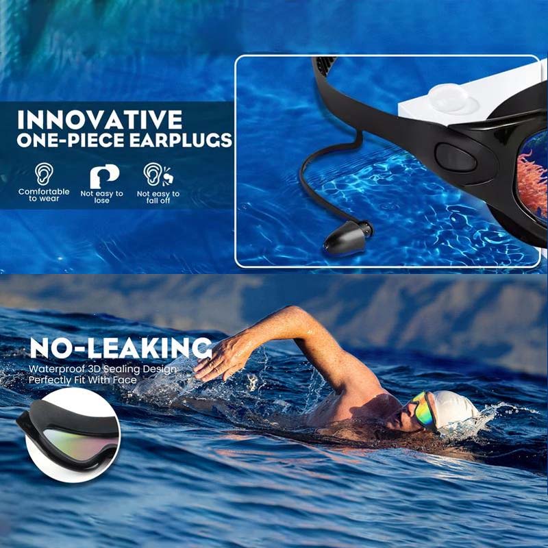 Clear Vision Fog-Free Swim Goggles
