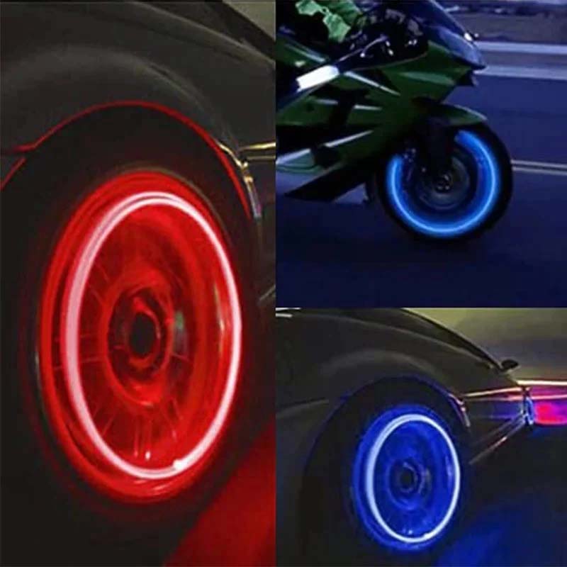 Bright LED Tire Valve Caps