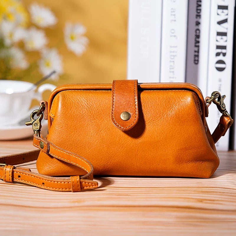 Retro Handmade Genuine Leather Bag - Cofik