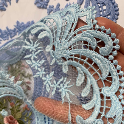 Delicate Floral Crochet Table Doily Set