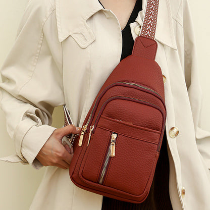 Stylish Ladies Crossbody Zip Purse