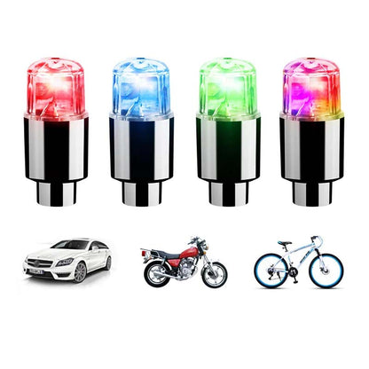 Bright LED Tire Valve Caps