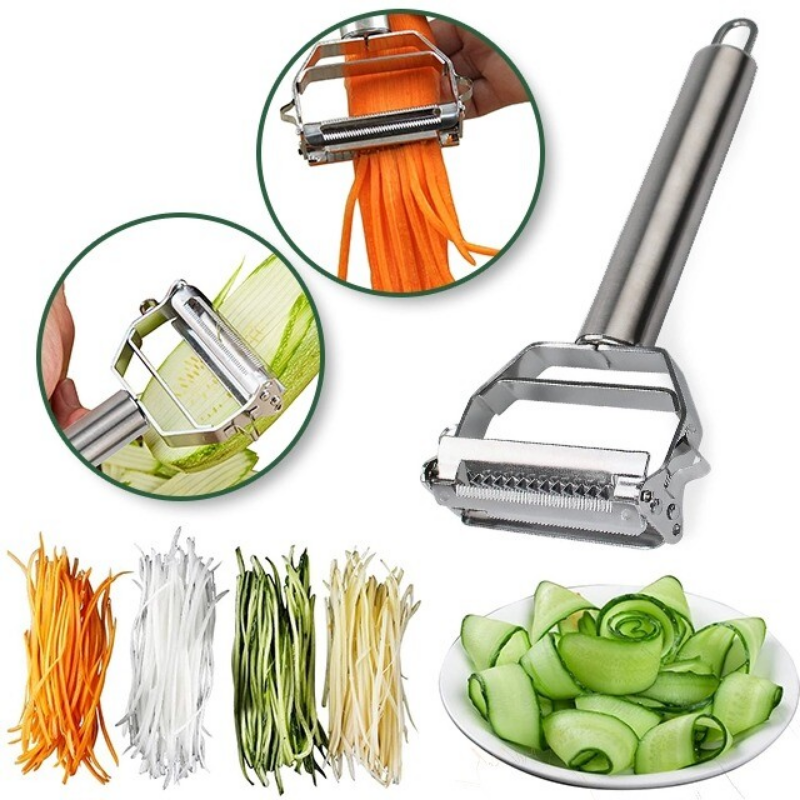 Easy Grip Stainless Steel Vegetable Peeler