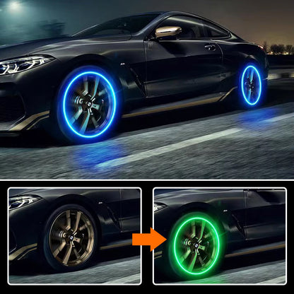 Bright LED Tire Valve Caps
