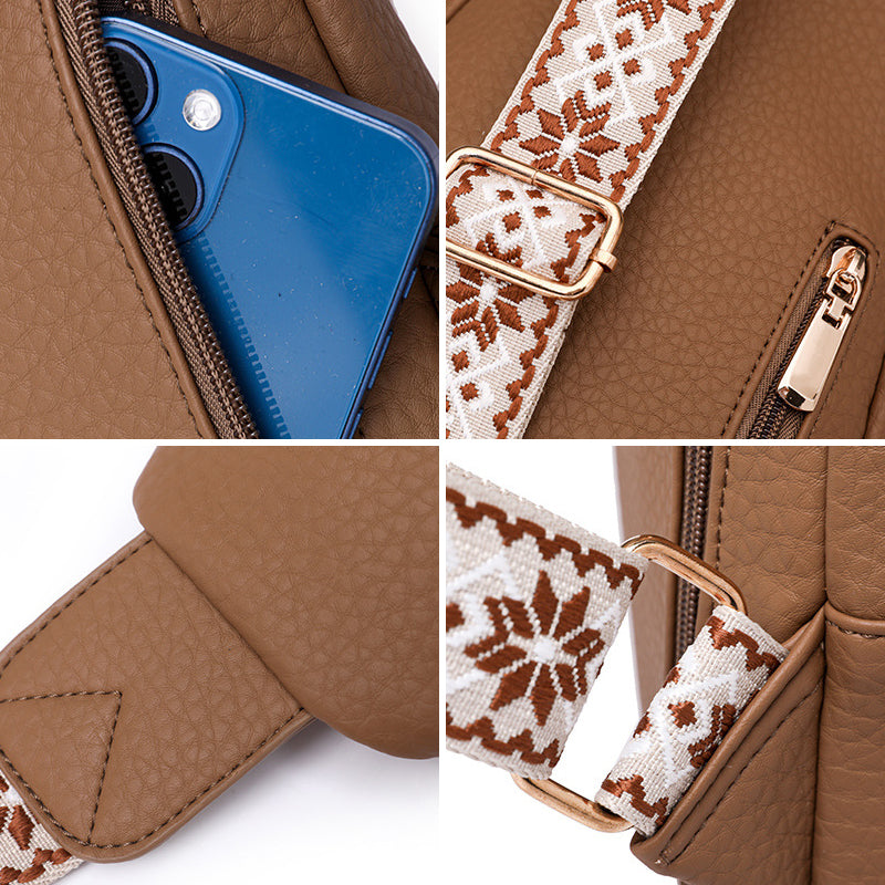 Stylish Ladies Crossbody Zip Purse