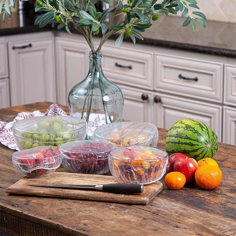 Clear Plastic Food Wrap Covers