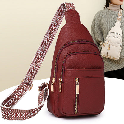 Stylish Ladies Crossbody Zip Purse