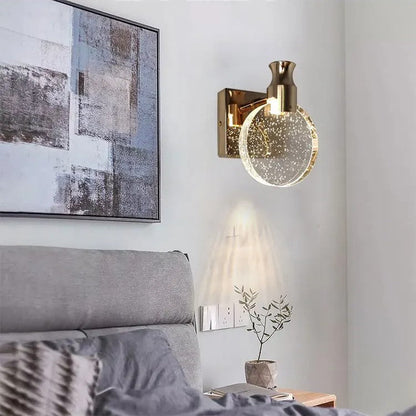 Contemporary Round Wall Light