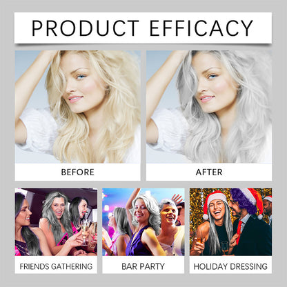 Fast 2-in-1 Herbal Grey Hair Color Spray