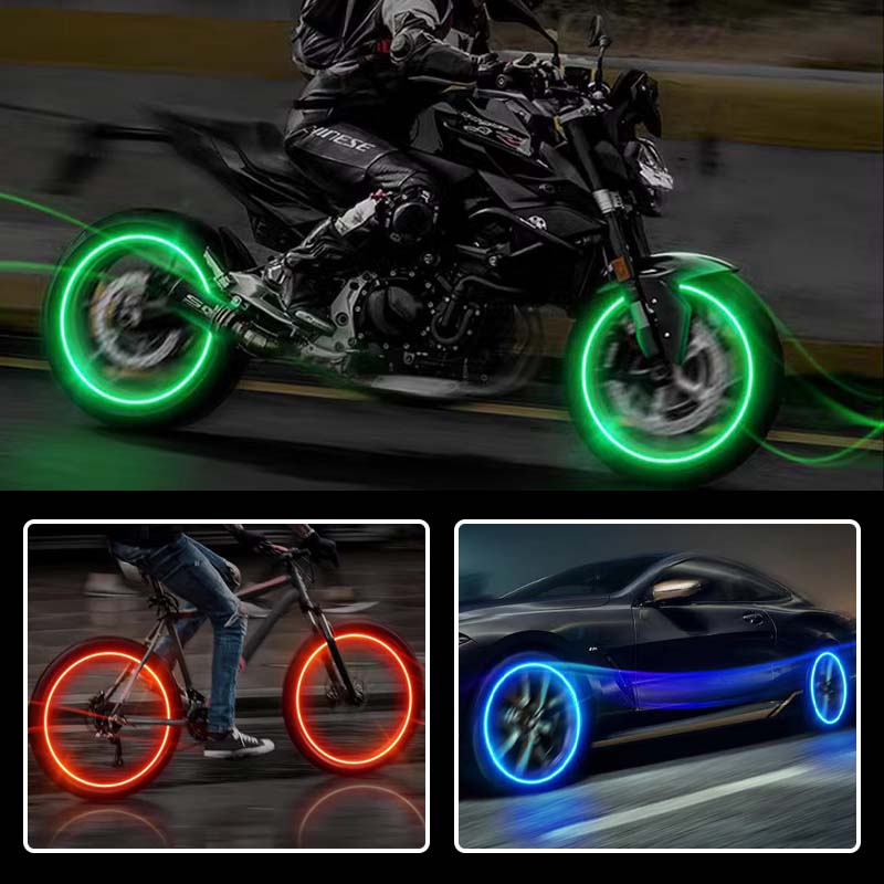 Bright LED Tire Valve Caps