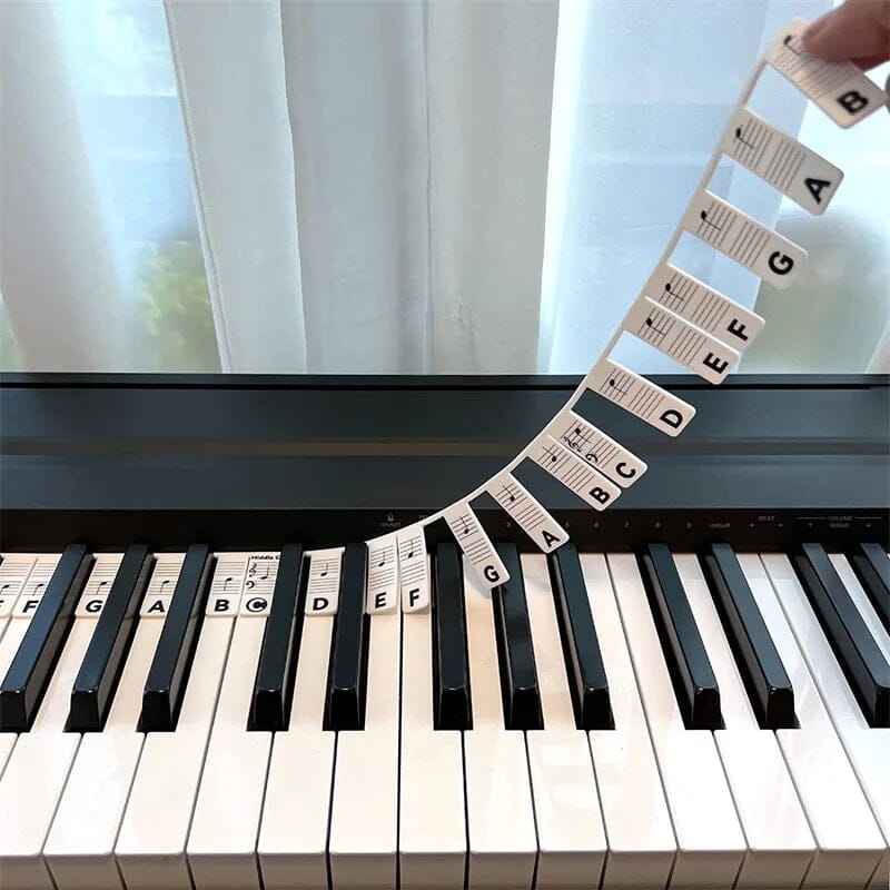 Reusable Piano Key Sticker Notes - Cofik