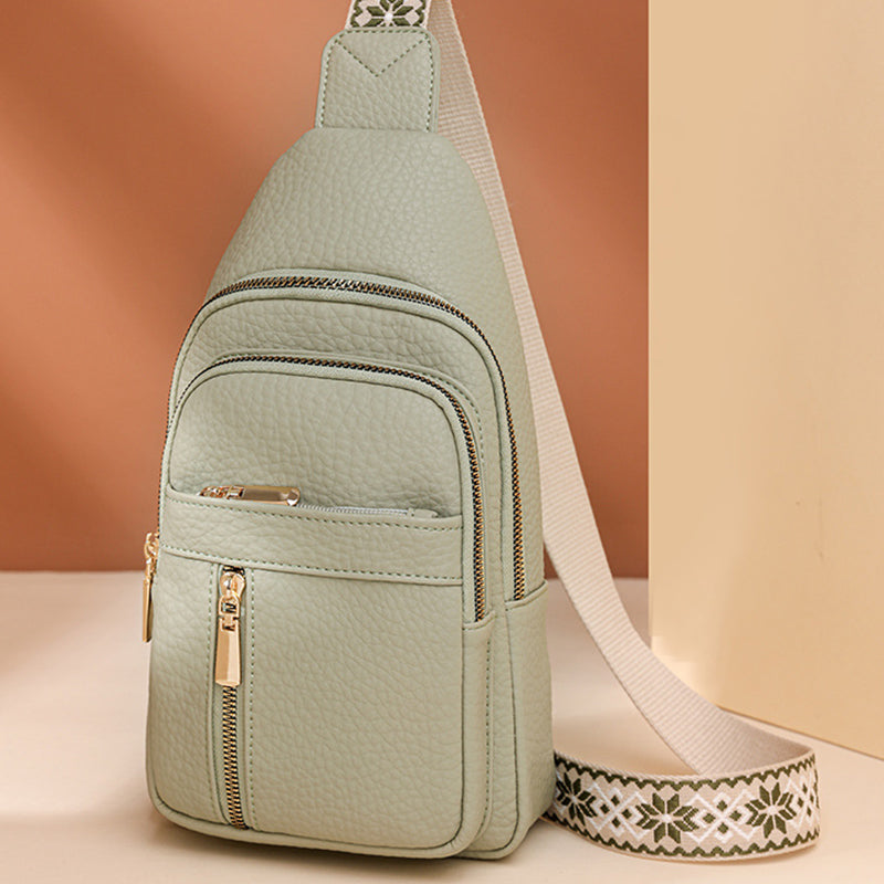 Stylish Ladies Crossbody Zip Purse
