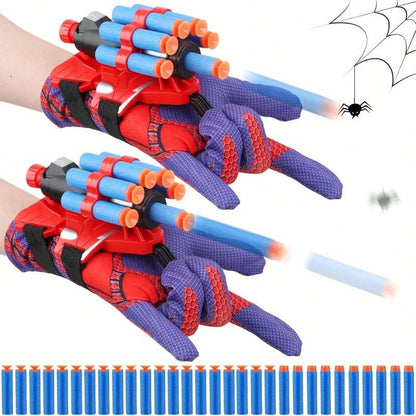 Cool Spiderman Web Blaster Toy with Glove Launcher