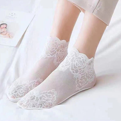 Trendy Women's Lace Ankle Socks