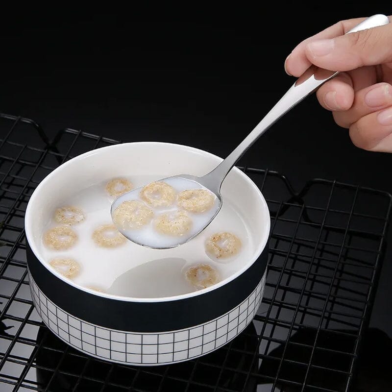 Stainless Steel Square Head Dinner Spoon