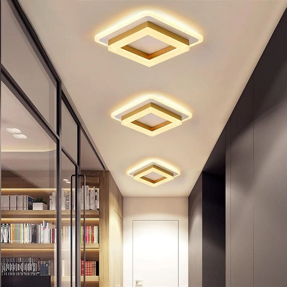 Stylish Square LED Ceiling Lamp for Home Decor