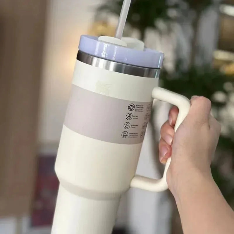 Insulated Thermal Mug - 1180ml with Spout Lid