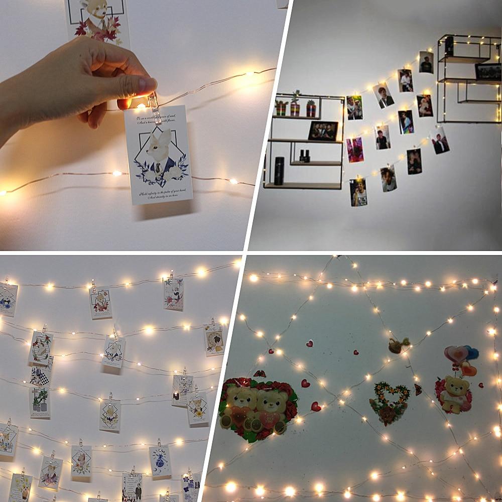 Colorful LED Fairy String Lights
