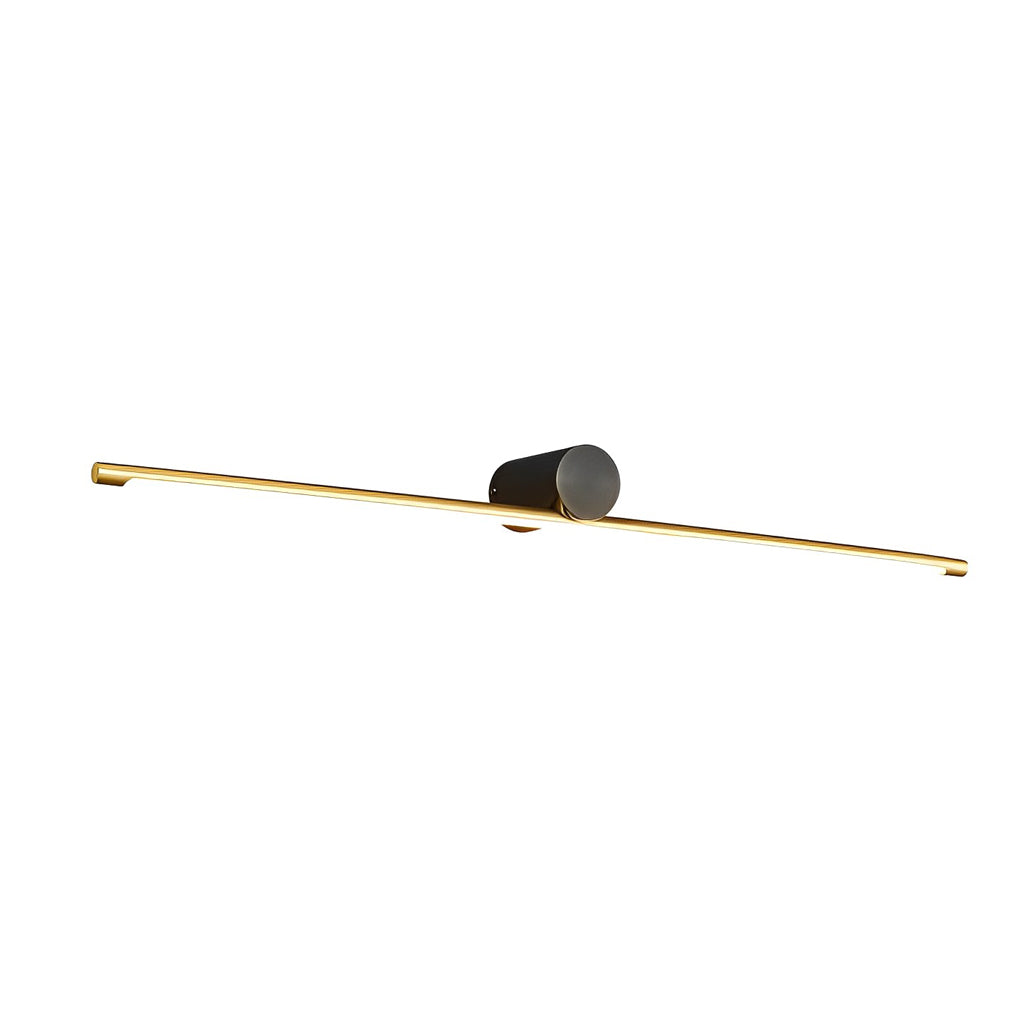 Contemporary Double Tone Bath Lighting with Cylinder Shade