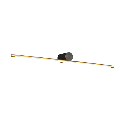 Contemporary Double Tone Bath Lighting with Cylinder Shade