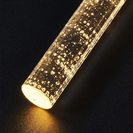 Clear Glass Pendant Light in Sleek Cylinder Design - Cofik
