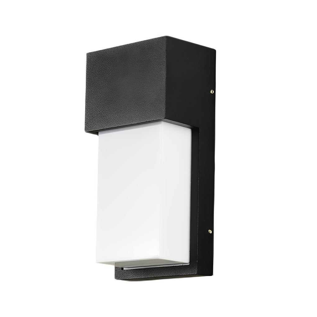 Outdoor 10W Black Weatherproof LED Wall Lamp