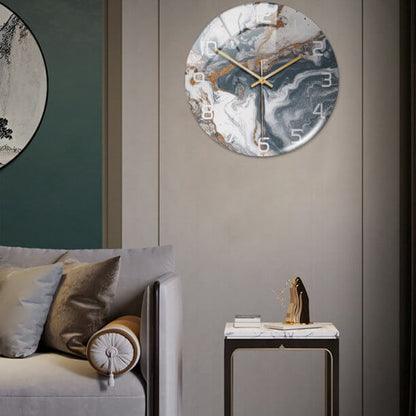 Quiet Luxury Marble Wall Clock
