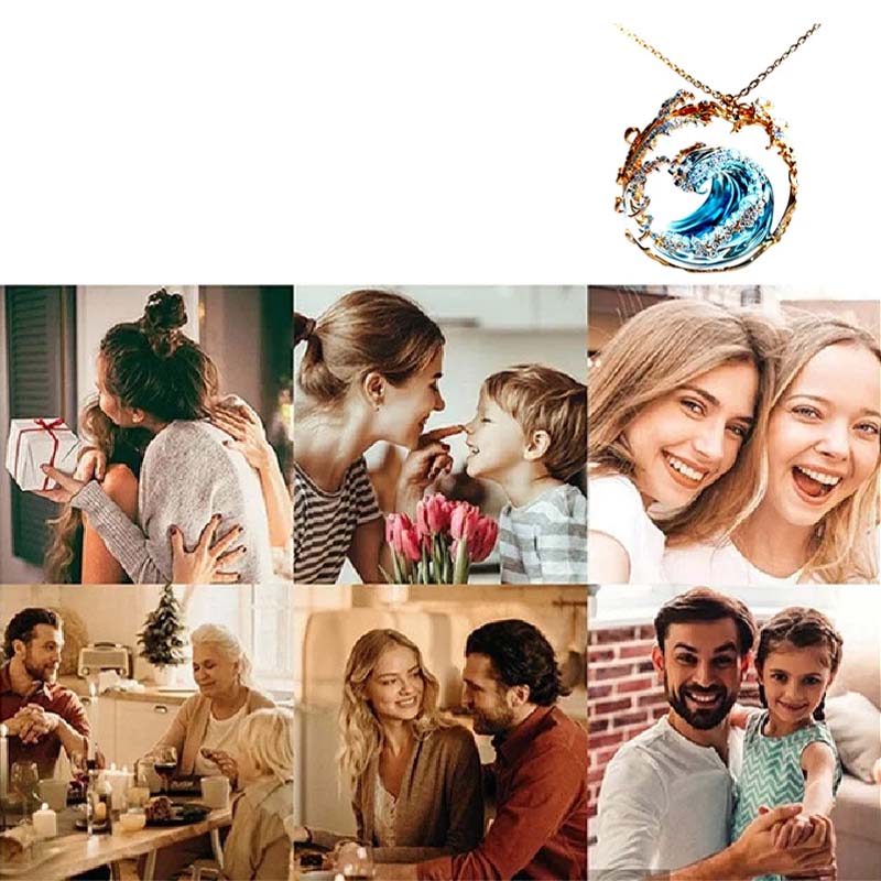 Stylish Ocean Inspired Pendant Necklace