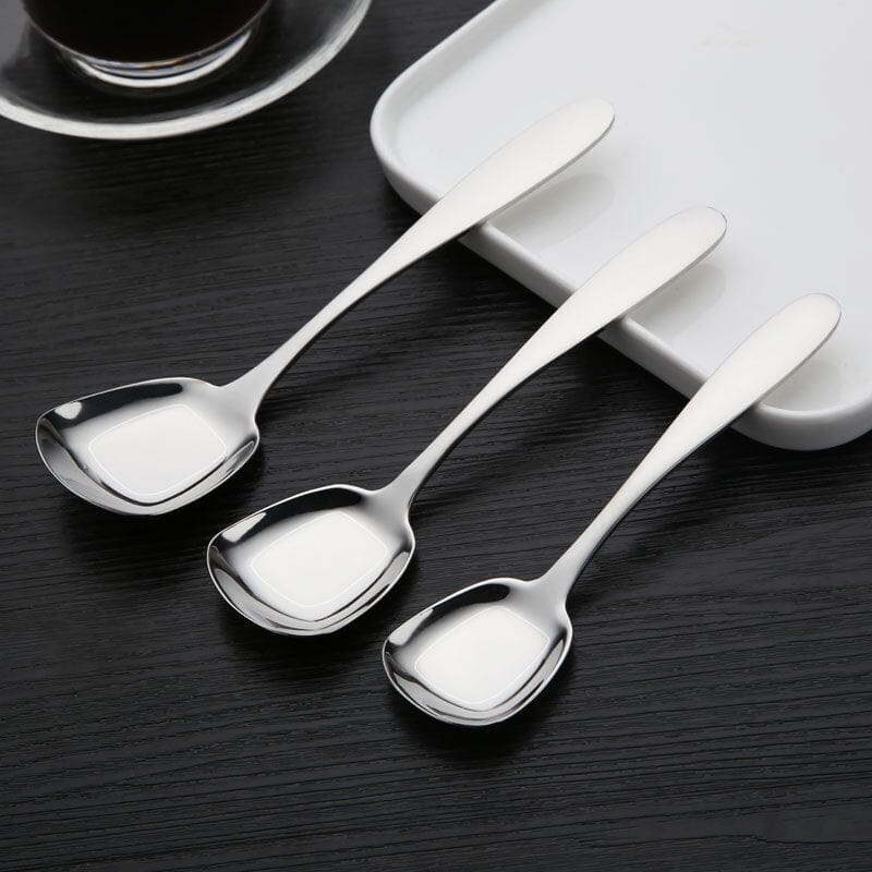 Stainless Steel Square Head Dinner Spoon