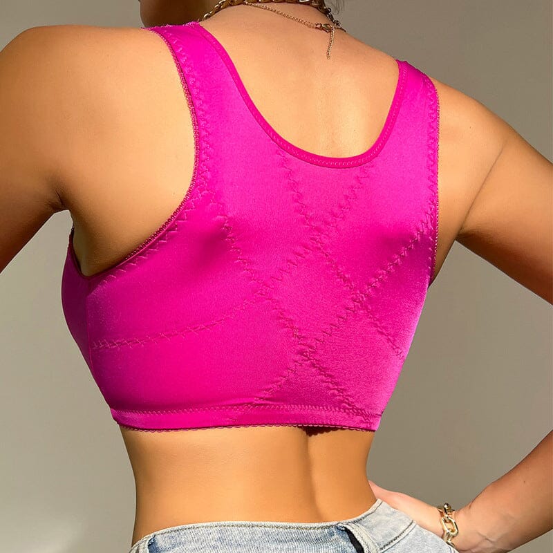 Delicate Lace Wireless Push Up Bra - Cofik