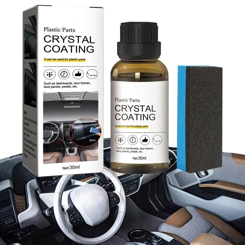 Sparkling Plastic Parts with Glass Coating - Cofik
