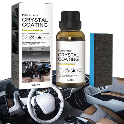 Sparkling Plastic Parts with Glass Coating - Cofik