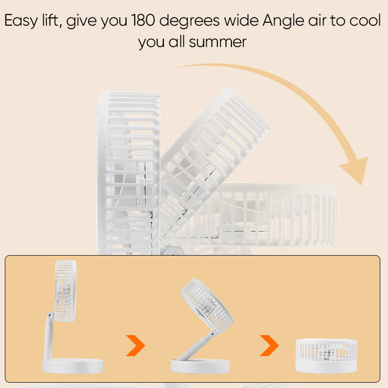 Portable Compact Folding Hand Fan
