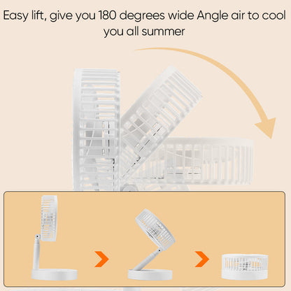 Portable Compact Folding Hand Fan