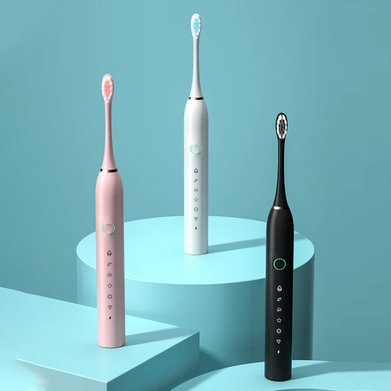 Powerful Rechargeable Toothbrush for Adults - Cofik