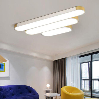 Sleek LED Ceiling Light Fixtures for Home Interior Lighting - Cofik