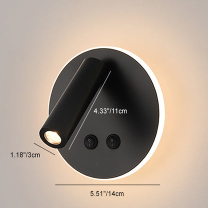 Sleek Contemporary LED Wall Light For Bedroom