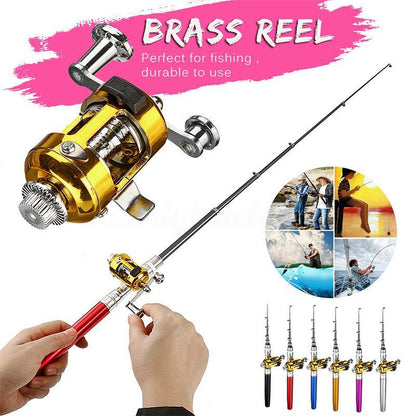 Portable Mini Fishing Rod - Cofik