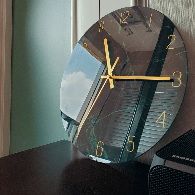 Stylish Glass Wall Clock