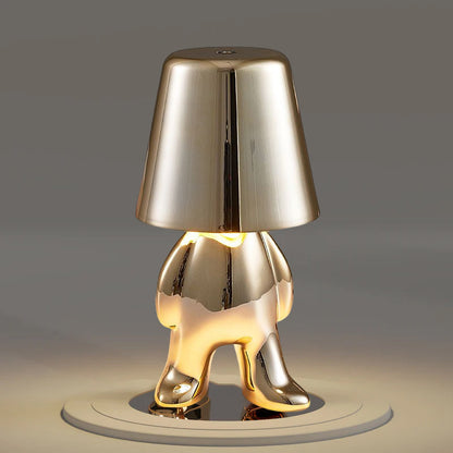 Small Vintage Bronze Desk Lamp - Cofik