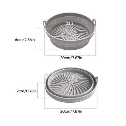 Non Stick Air Fryer Grill Mat Reusable Baking Tray