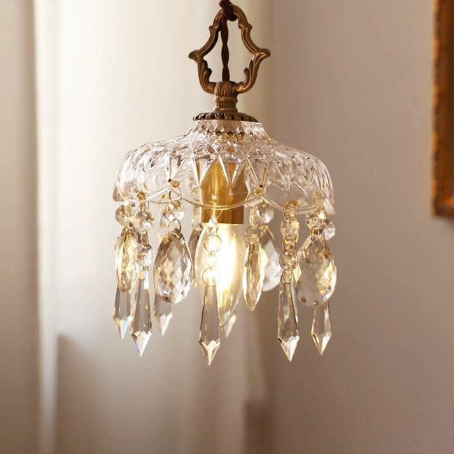 Mini Luxury Crystal Pendant Light