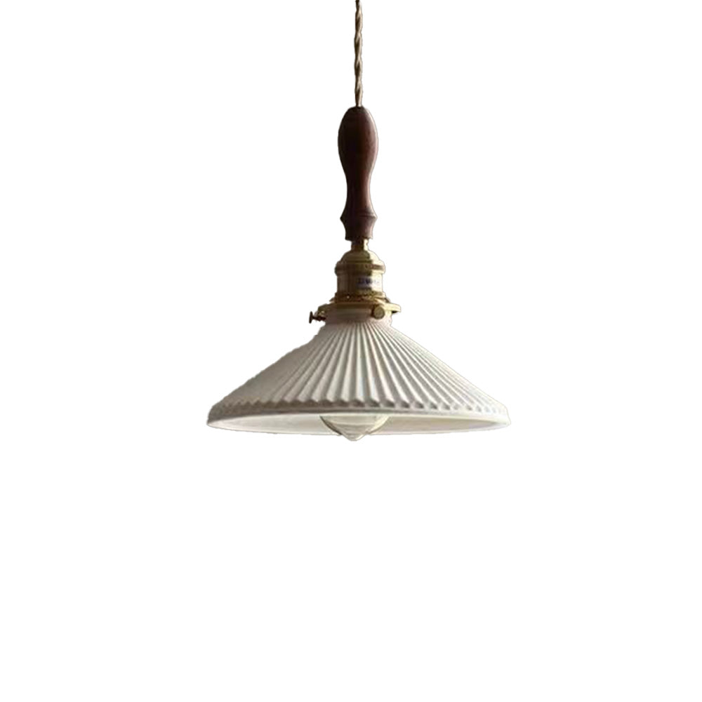 Vintage Style Ceramic Hanging Lamp For Home